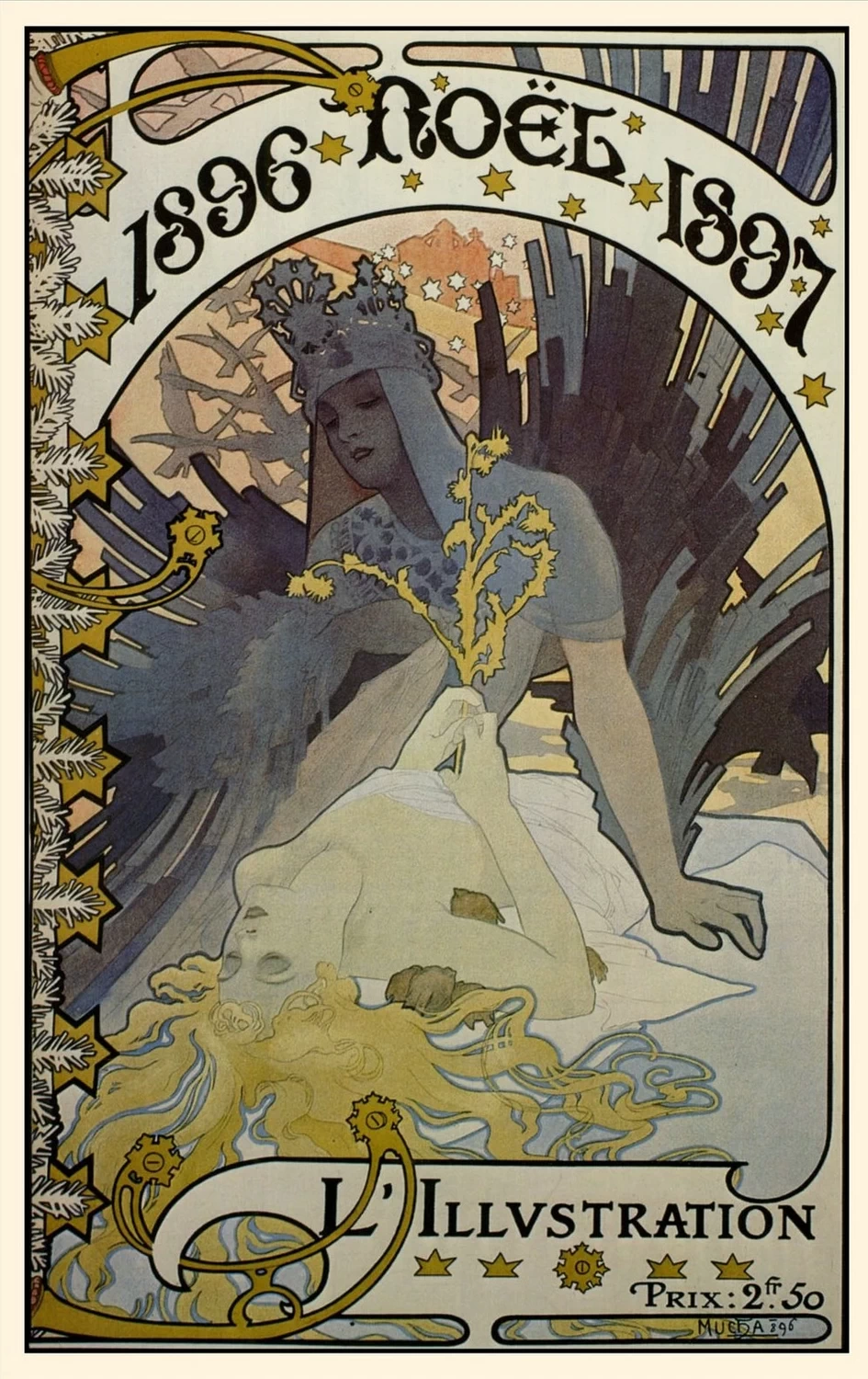 Alfons Mucha - Illustrazione per il nuovo anno